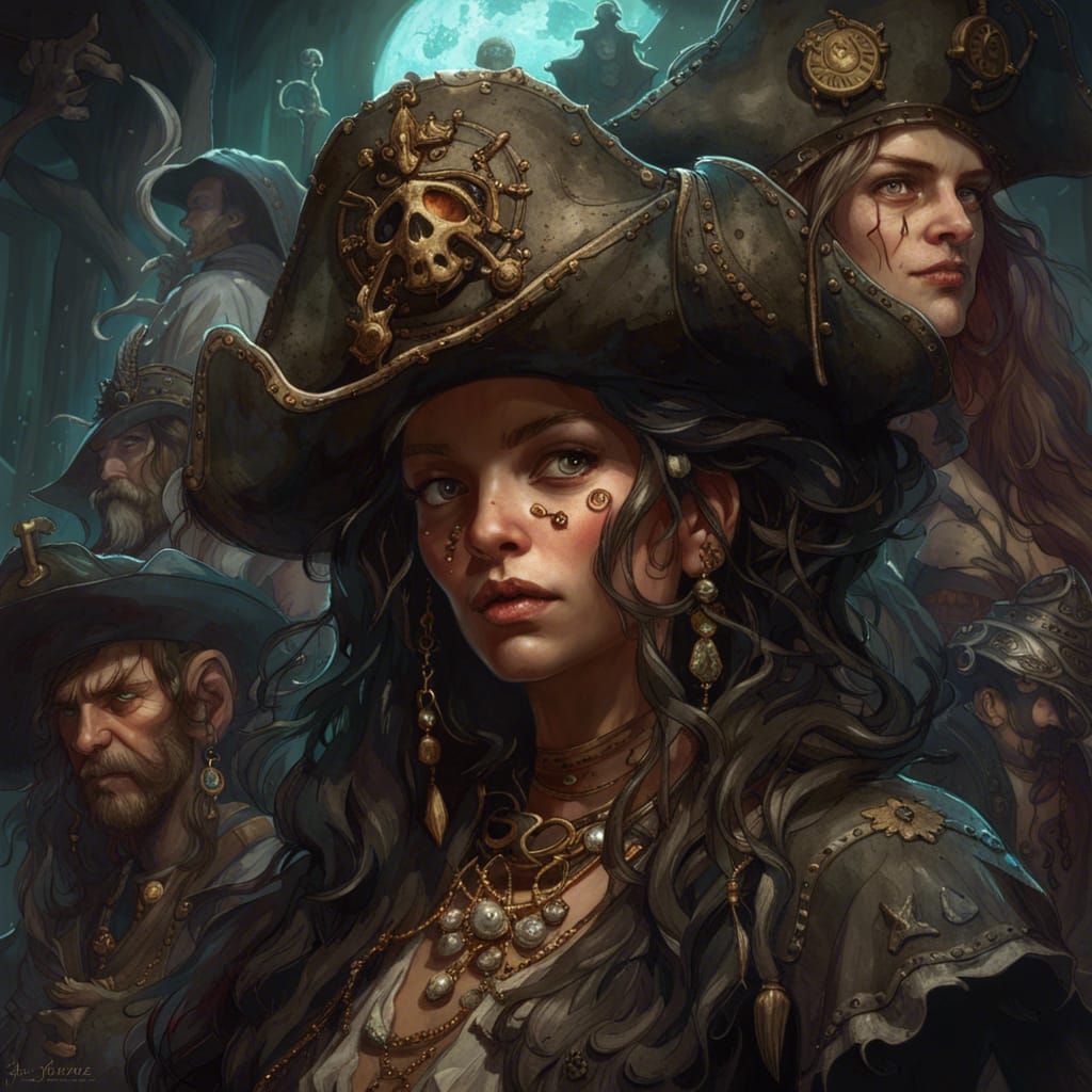 Pirate Lords Coven: Fantasycore Artwork