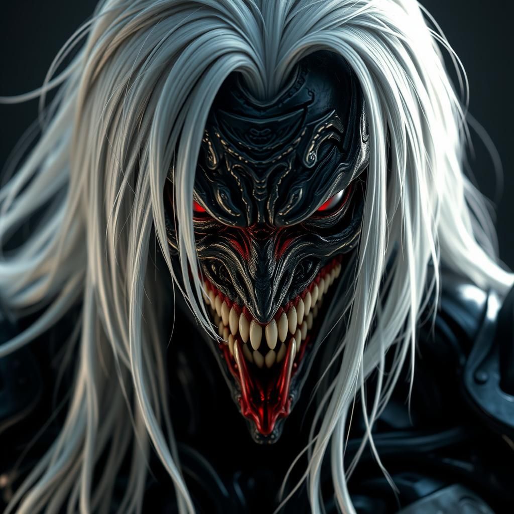 Hyperphotorealistic Knull, God of the Void, Detailed Composi...