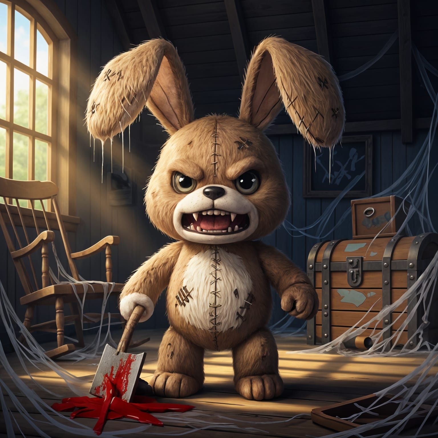 Somebunny's been bad...
