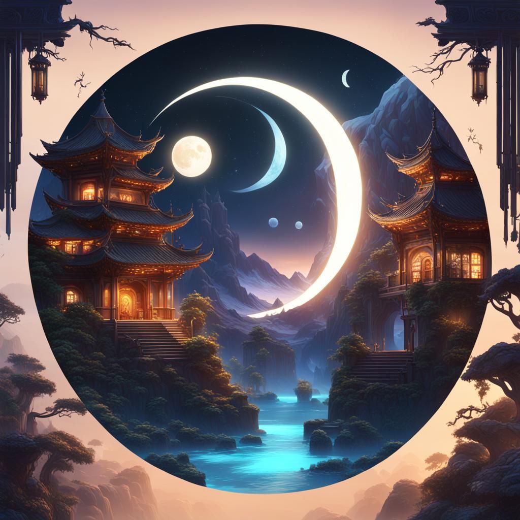 Yin and Yang: Day and Night in Fantasy Art