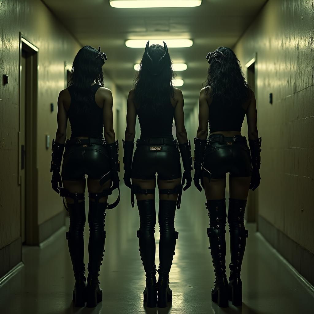 Medusa Prison Guards in a Gothic Fantasy Showdown