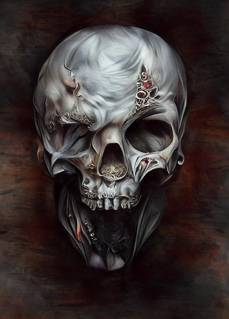 Gothic skull