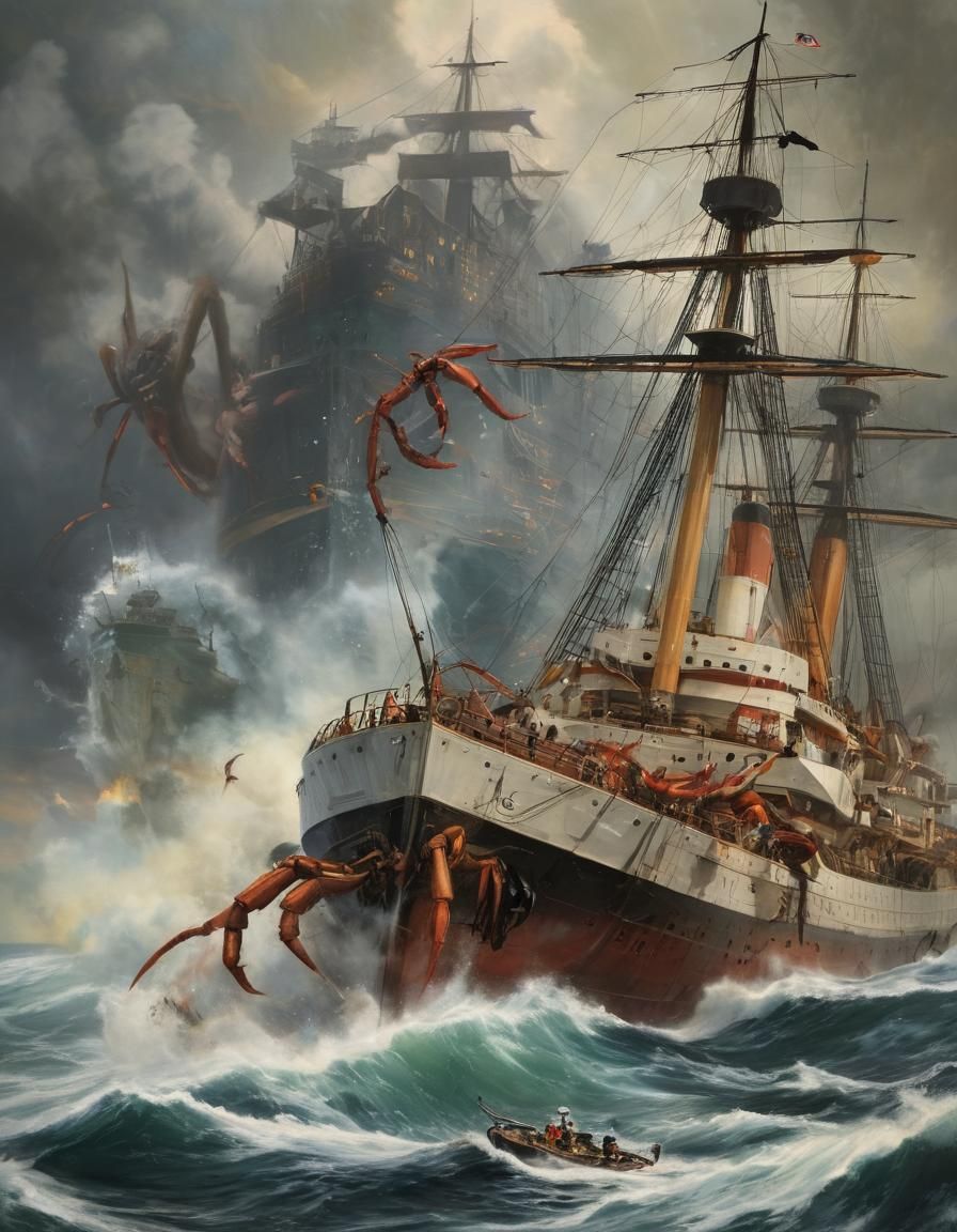 Sea Scorpions attack the USCGC Aaron Hall