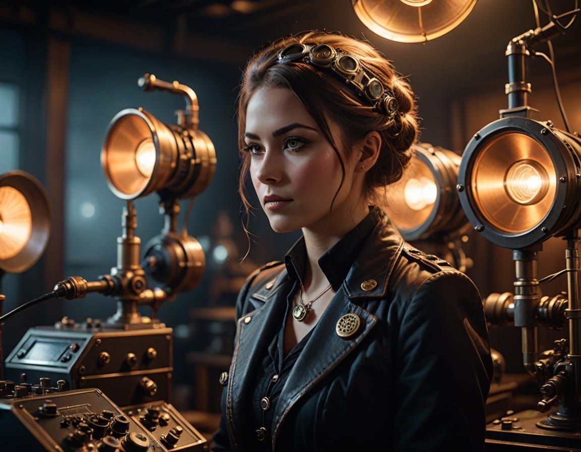 Steampunk DJ Masterfully Mixes Vintage Vibes with Modern Ele...