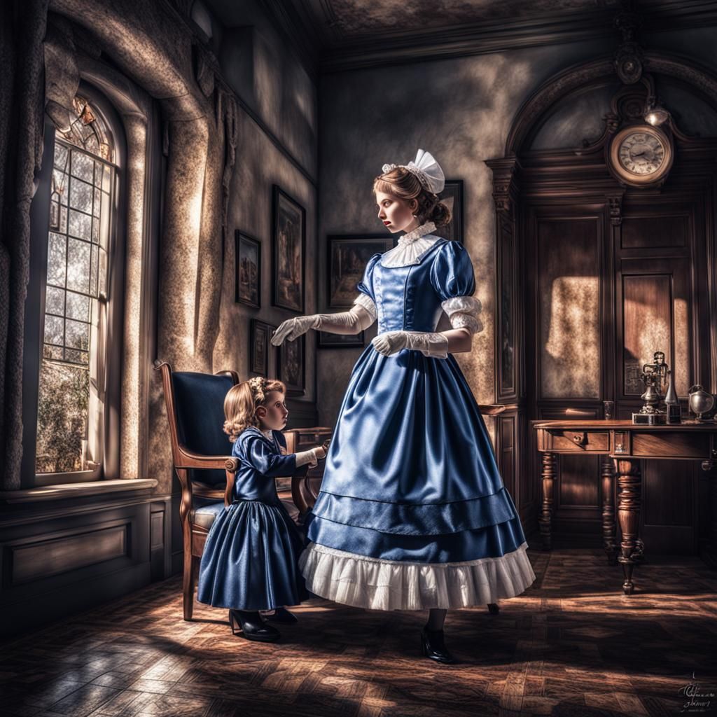 Sissymaid Meets Her Master in Hyperrealistic Style