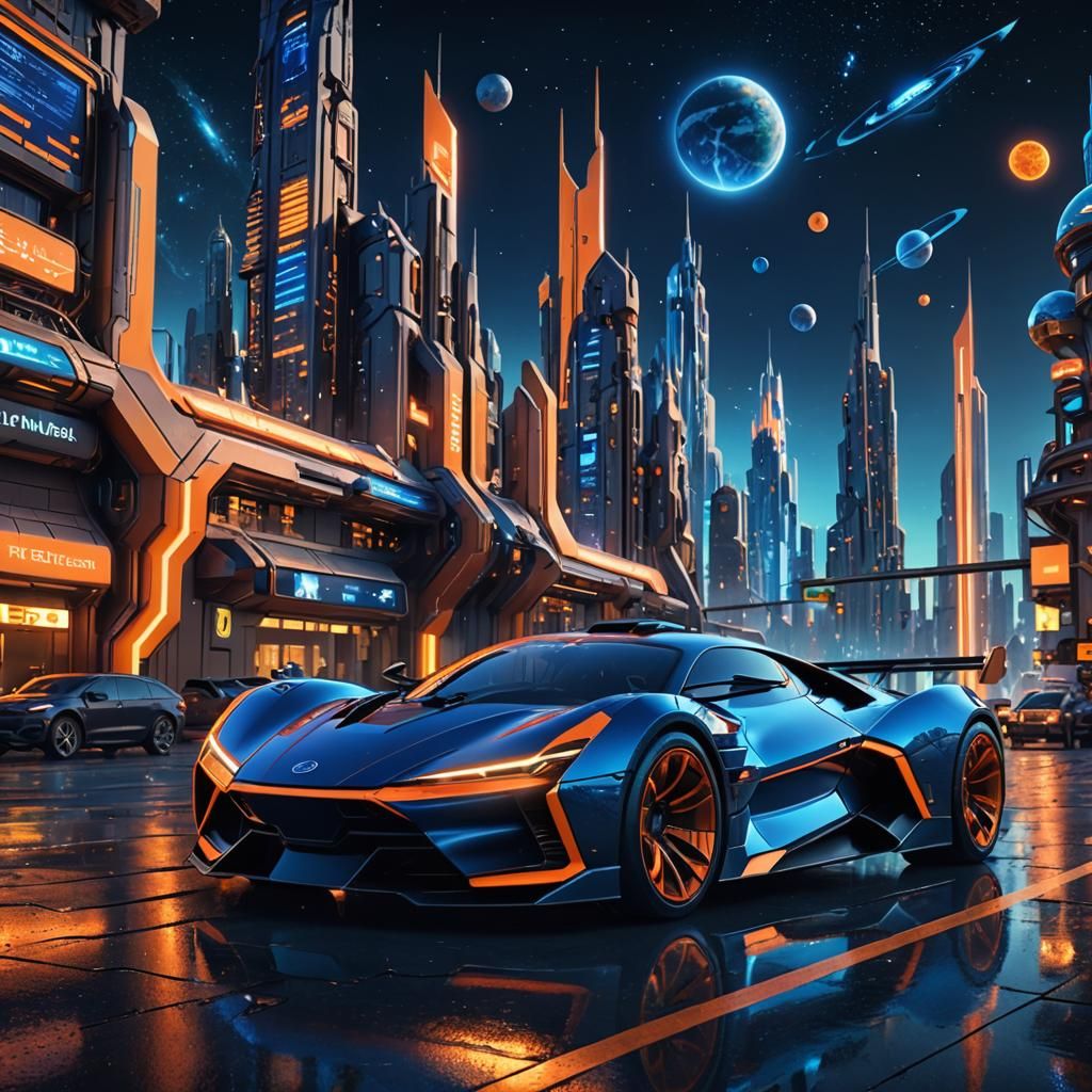 Futuristic Car