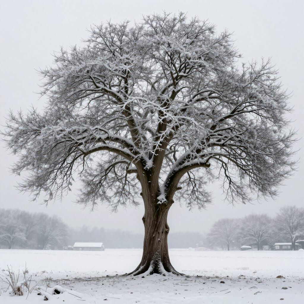 Gentle Weather Tree Illustration