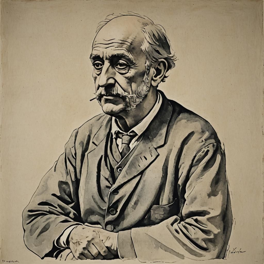Cubist Portrait in the Style of Picasso