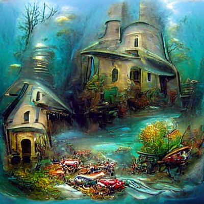 Futuristic Underwater City of Atlantis