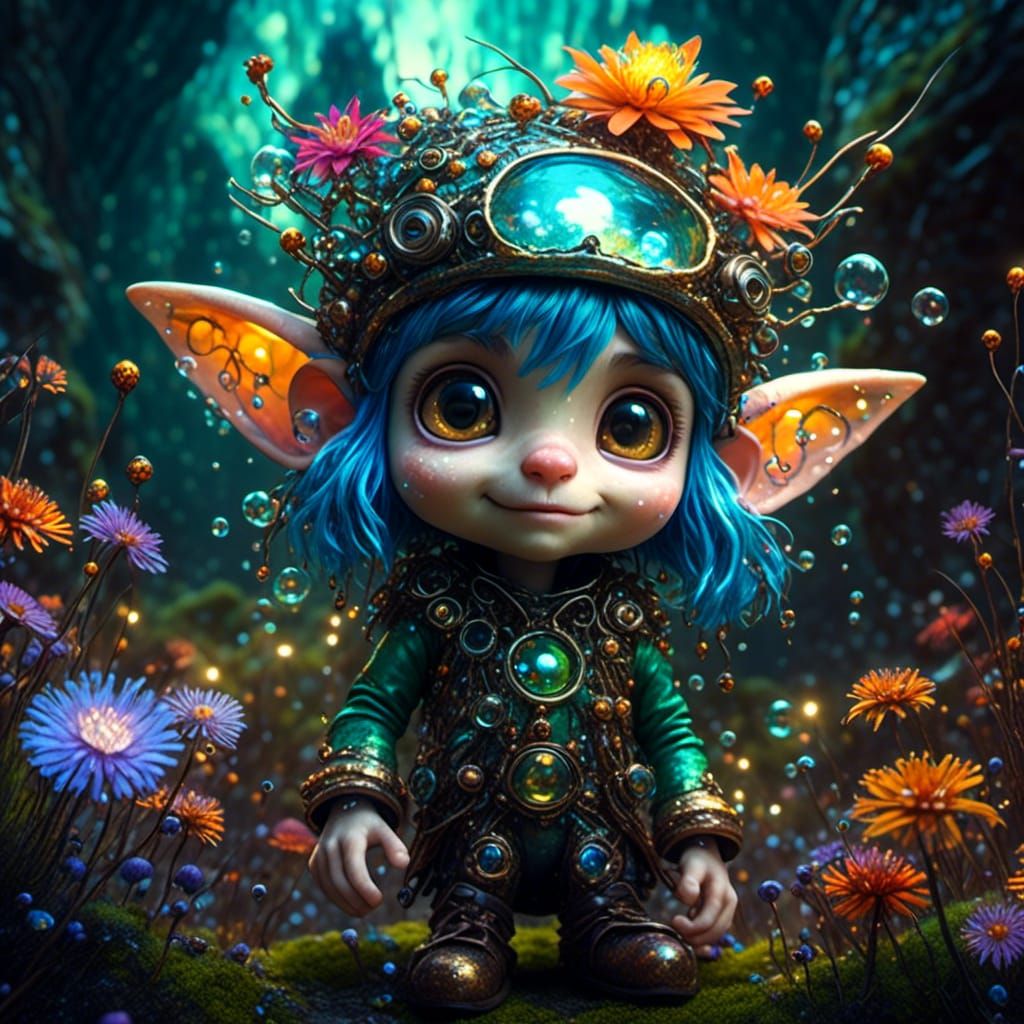 <lora:VanaSteve:1.0><lora:DewDropPixieStyle:0.5>Closeup Photo of Steve40 as a cute adorable little elf on the shelf crea...