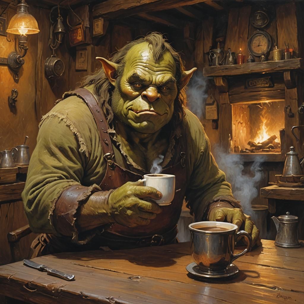 Hey buddy, I have a nice hot cup of coffee for you.