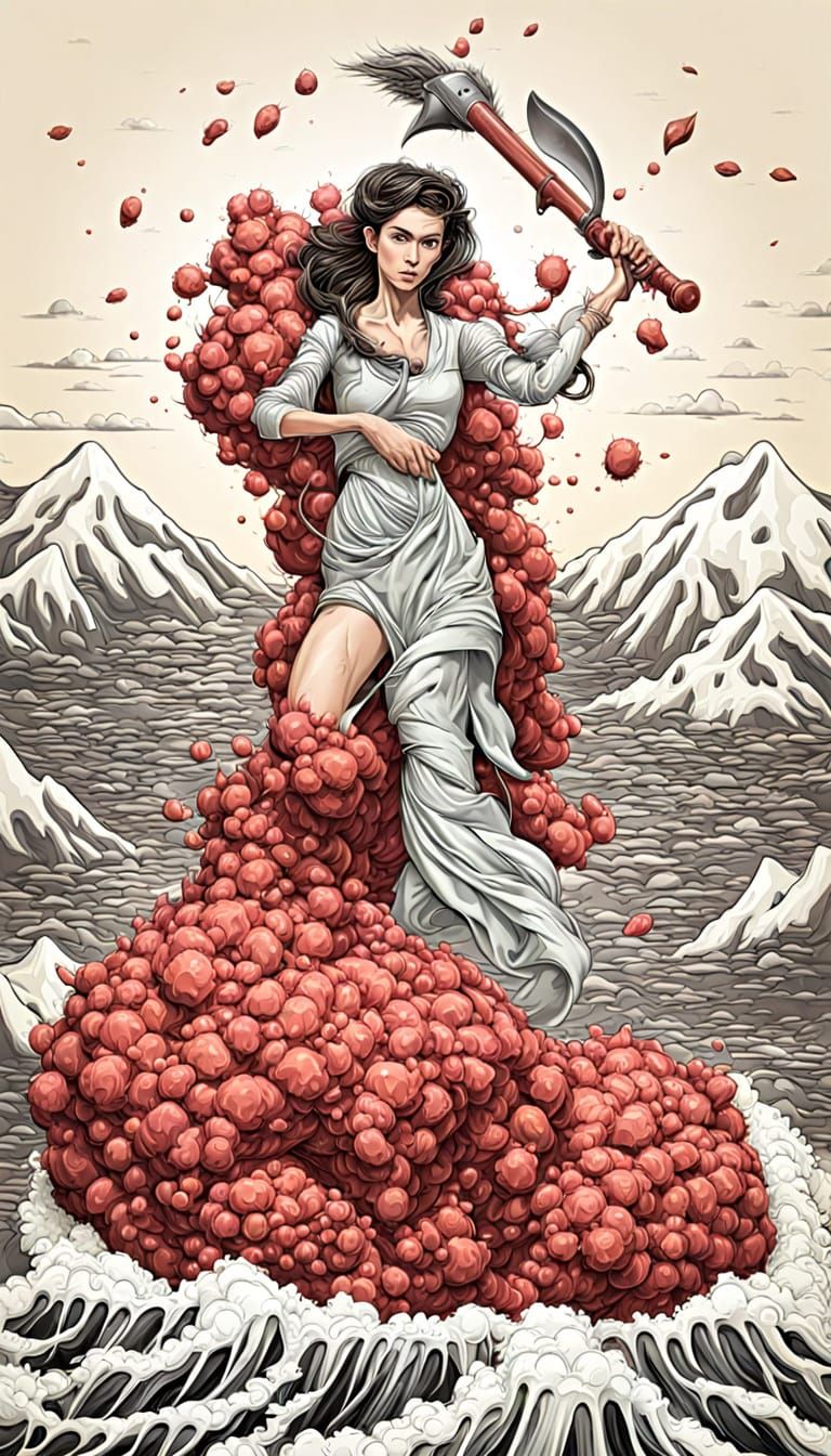 Abstract Portrait of Gorelottiny