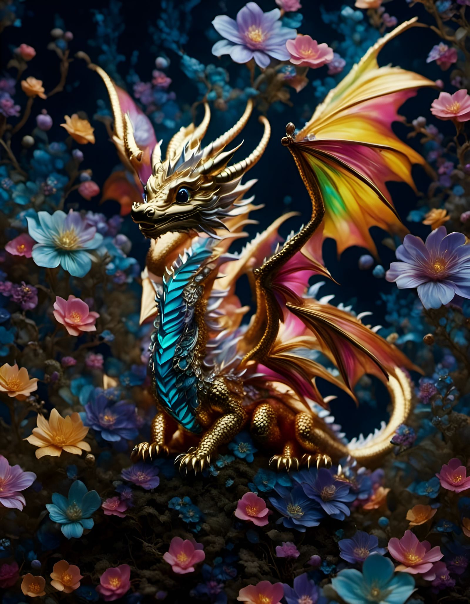 Flower 🌼 Dragon