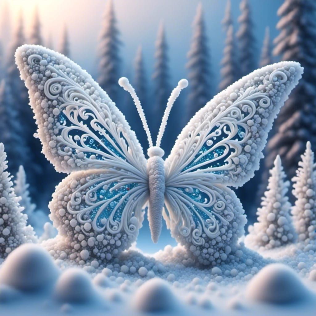 Snow Butterfly