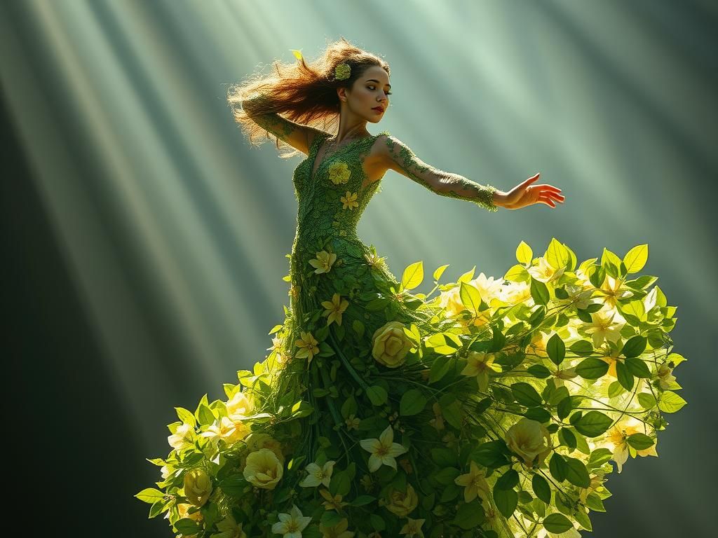 And so we green together