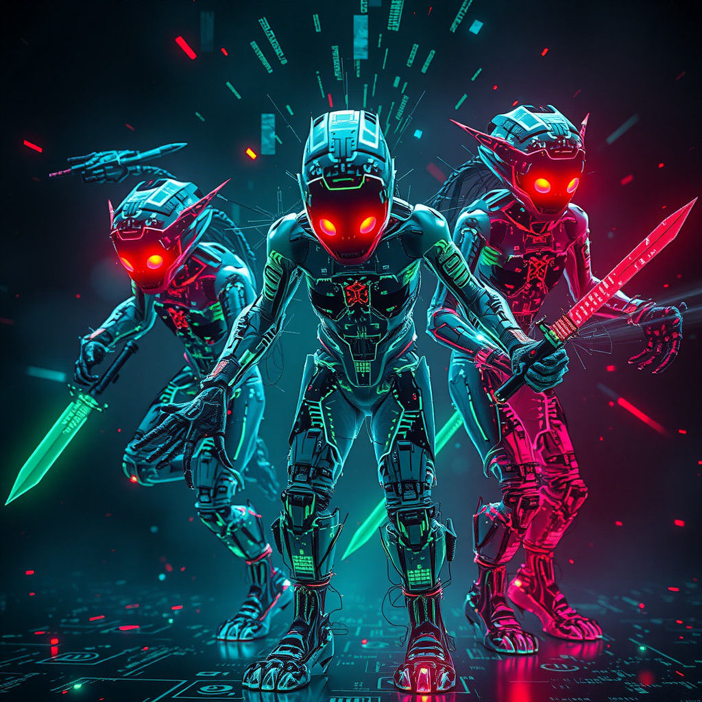 Digital Data Entities in Dystopian Hyperrealism