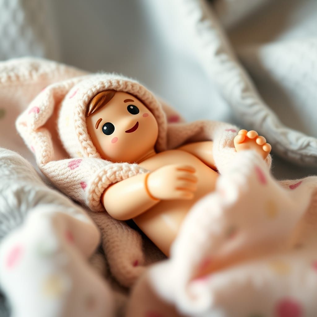 Playmobil Baby in Cozy Playmobil Wrap