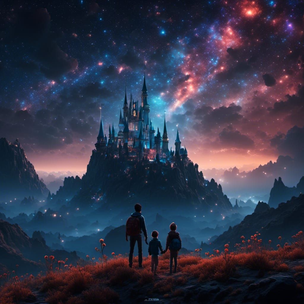 Hyperrealistic Eye Wonders at Distant Stars