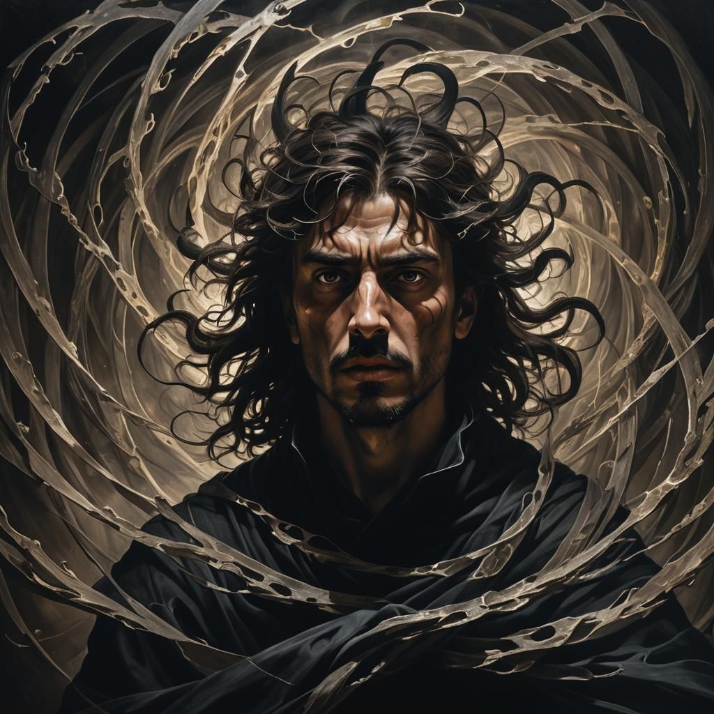 Darkling in Swirling Vortex of Energy