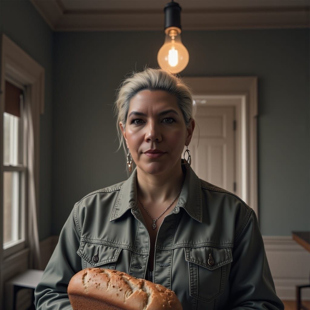 Cinematic Portrait of a Cherokee Woman