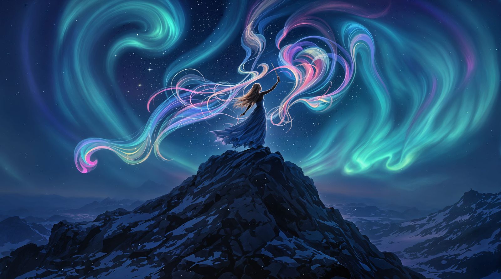 Cosmic Conductor Amidst Celestial Harmony