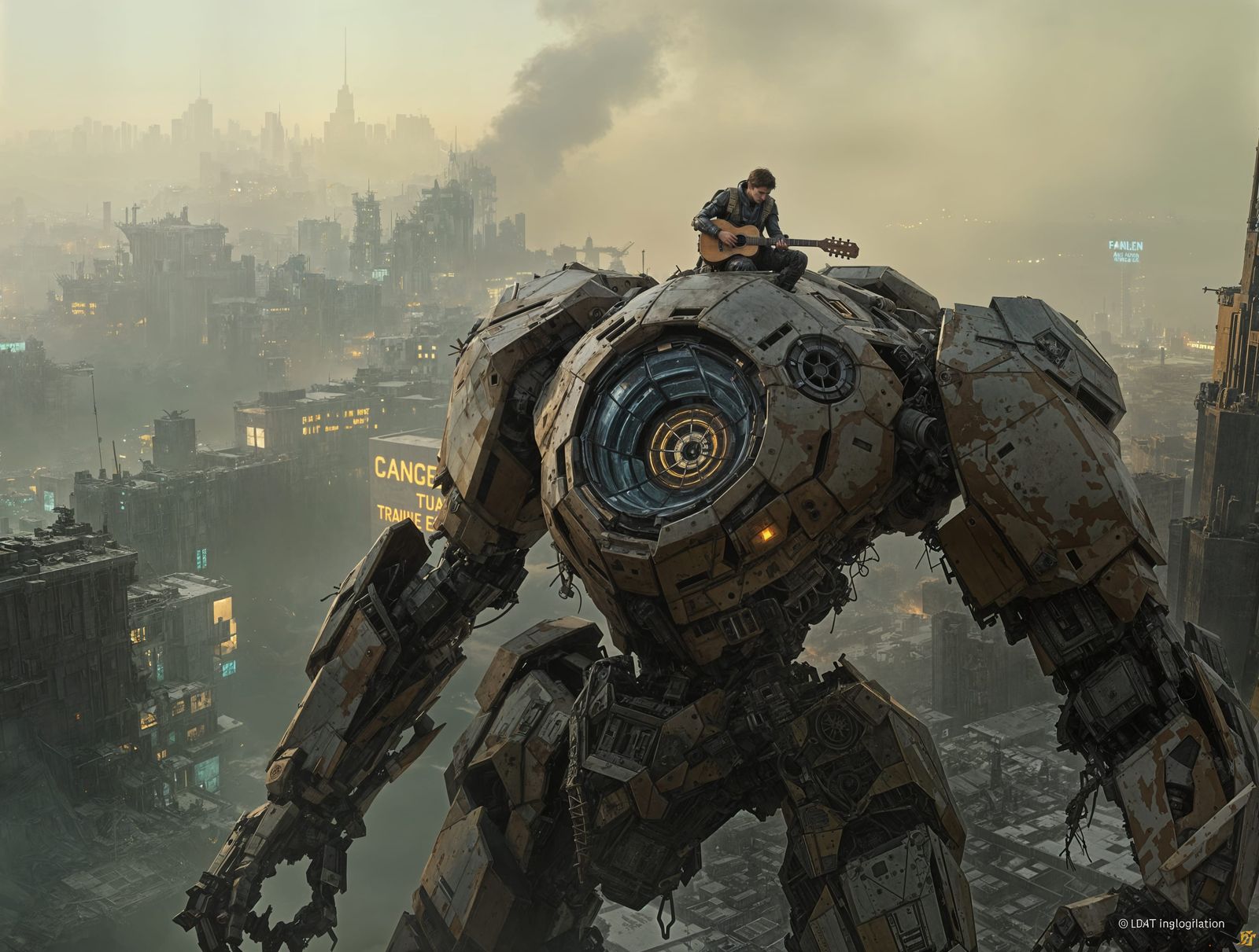 Hope in Ruins, Cyberpunk Battle Mech Serenade