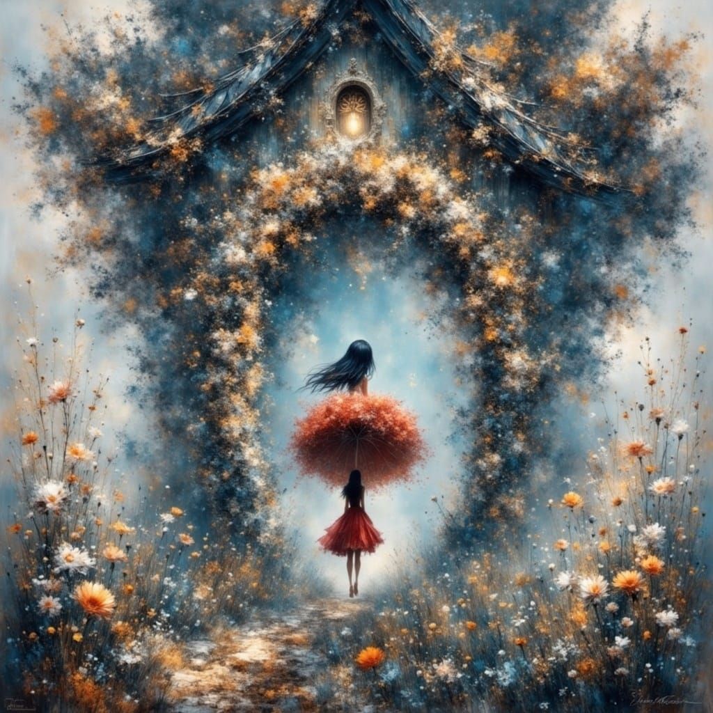 <lora:EtherealVisionsFlux:1.0>  Studio Ghibli, Anime Key Visual, by Makoto Shinkai, Deep Color, Intricate, 8k resolution...