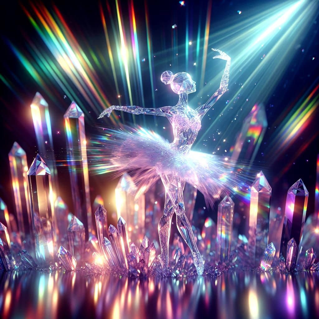 🩰✨ Prismatic on Pointe