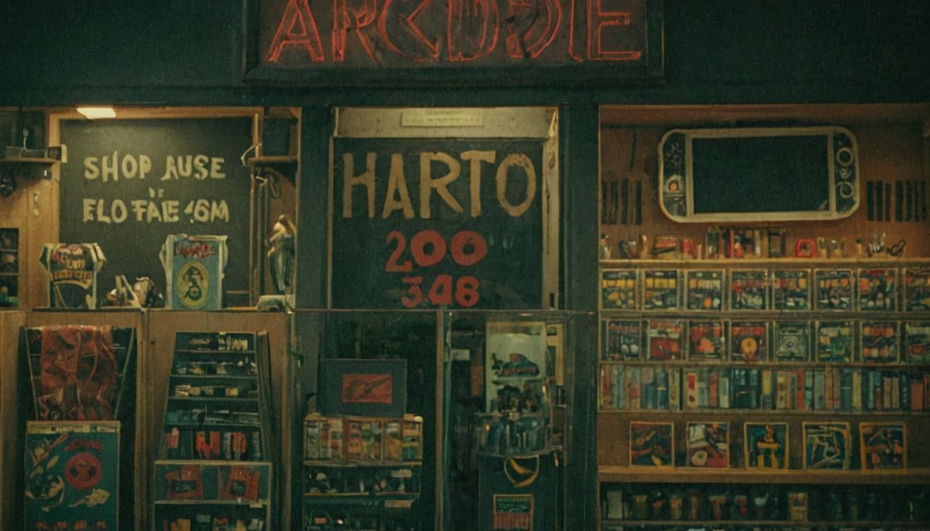 Cinematic Shop Film Still in 35mm