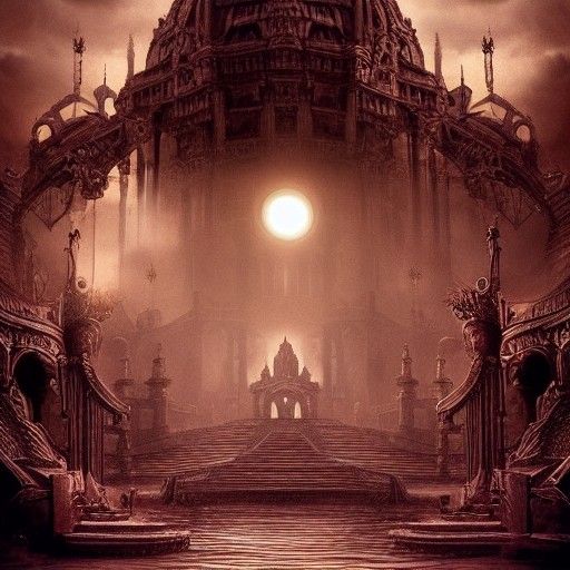 Epic Beholder Digital Matte Painting