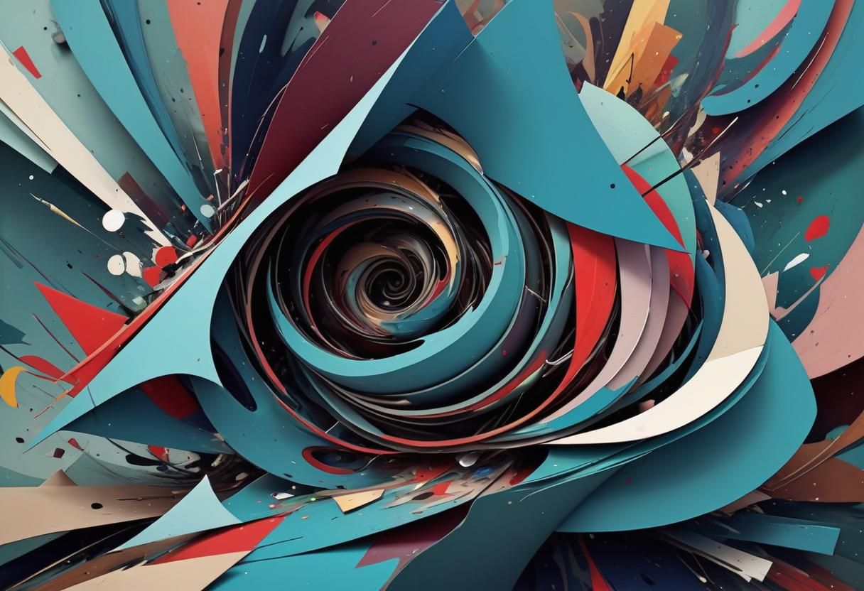 Eros in Chaotic Abstractionism Style