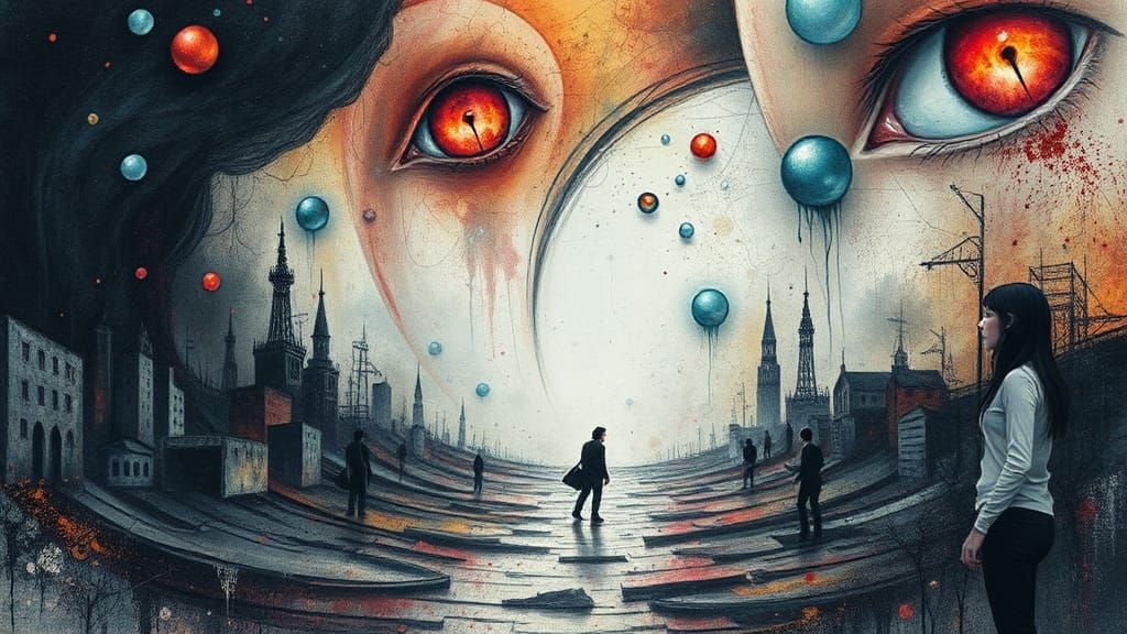 Surreal Dreamscape of Extremism in a World of Deception