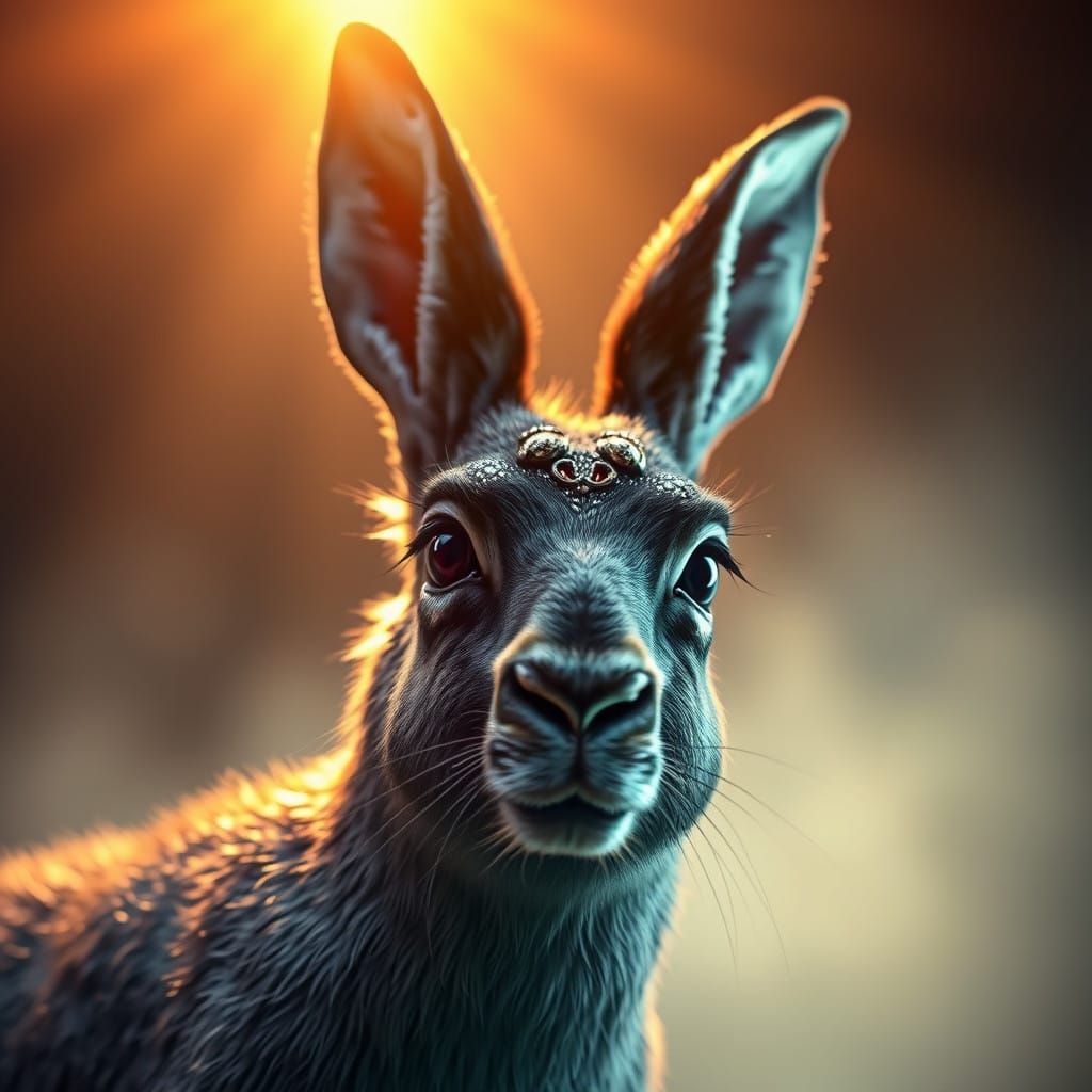 (Photorealism Hyperrealism Jackalope:1.5) Insanely_Ultra_HyperRealistic_Insanely_Ultra_HyperDetailed_Insanely_Ultra_Hype...