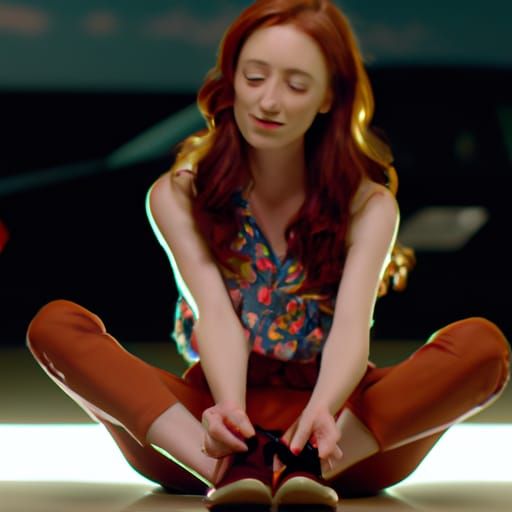 Hypnotized Redhead: A Detailed 8K Masterpiece