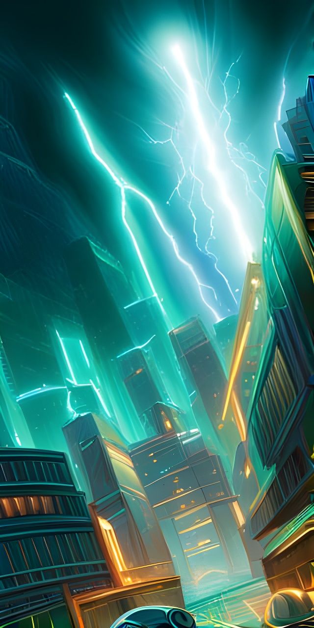 Mad Scientist's Lair with Tesla Coils in 8K