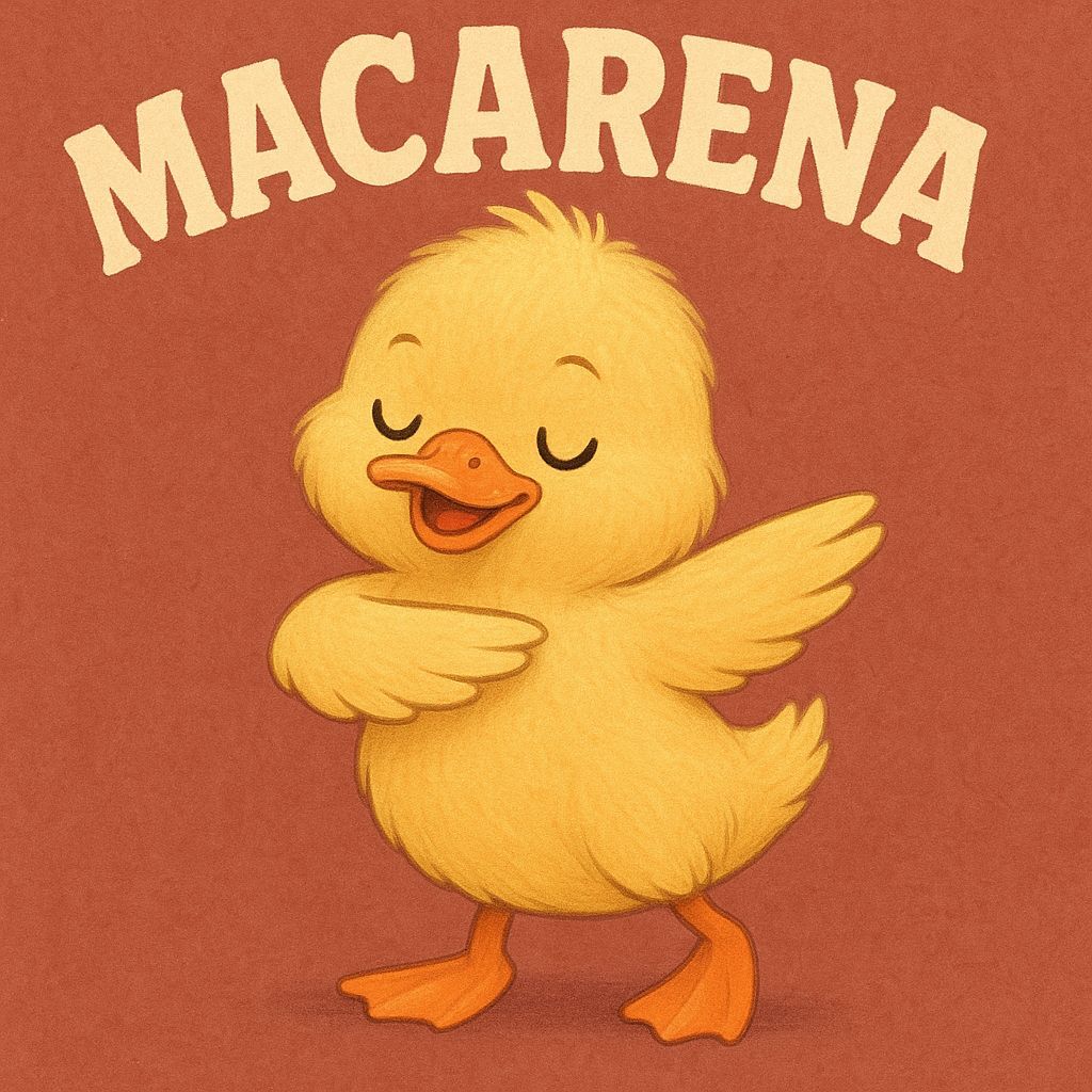Duckling Dances Macarena: AI-Generated Fun