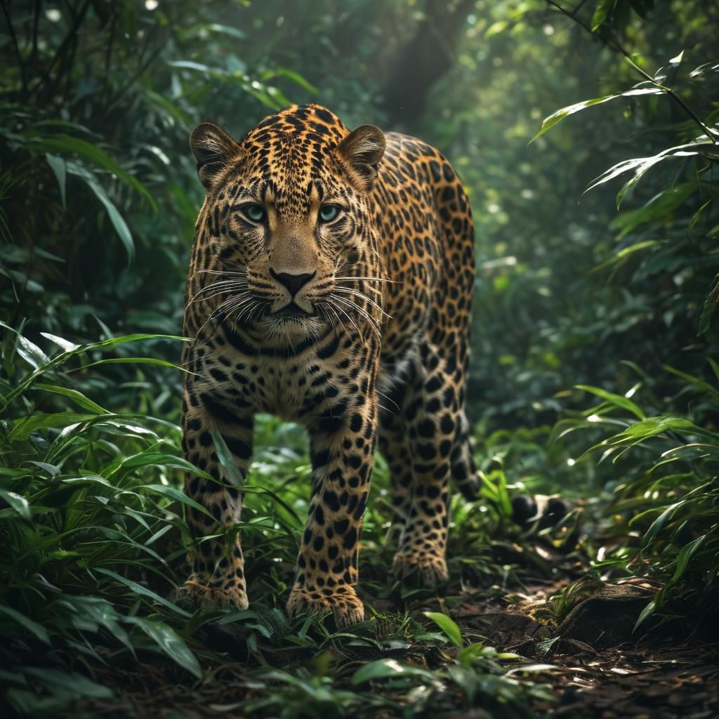 Leopard Ready to Pounce: Award-Winning Wildlife Photography