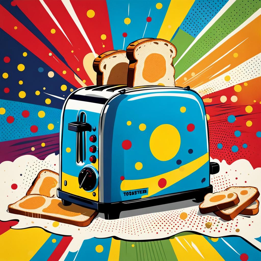 Pop Art Toaster