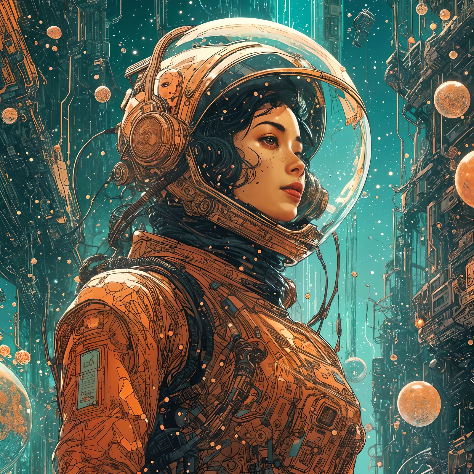 Beauty and Brains Cosmonaut