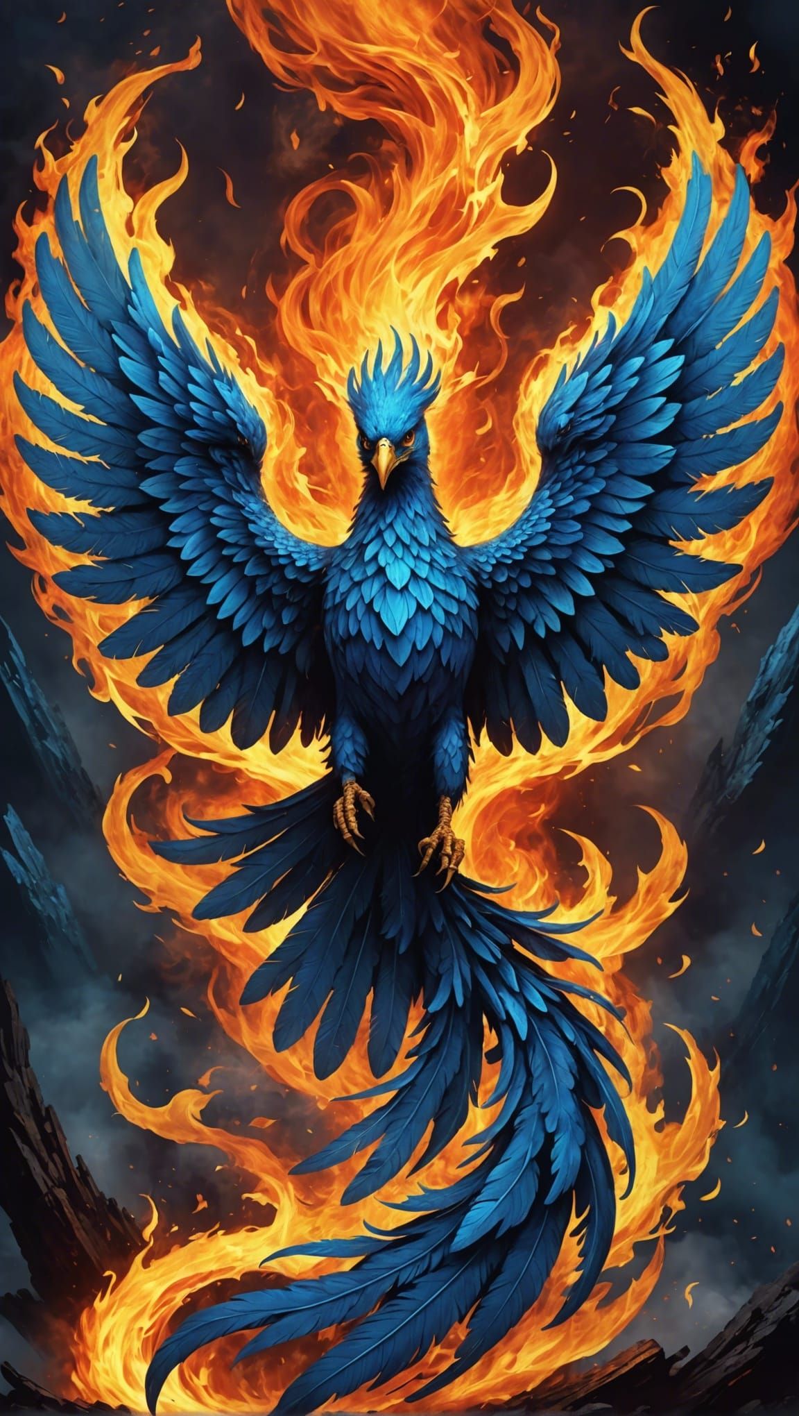 Blue Phoenix Rising