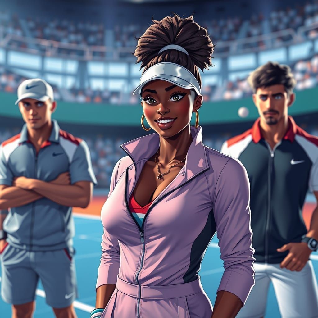 Rennae Stubbs Reviews Zverev in 3D Anime Art