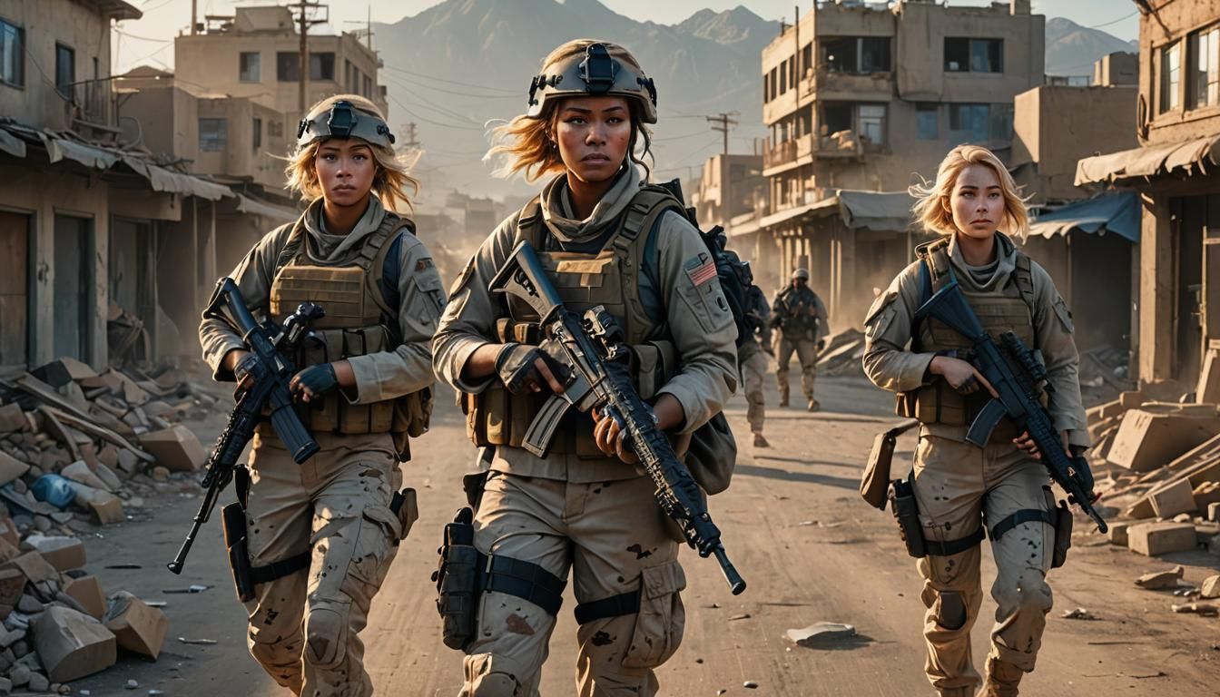 Emotional Close-Up of U.S. Marines in Afghanistan