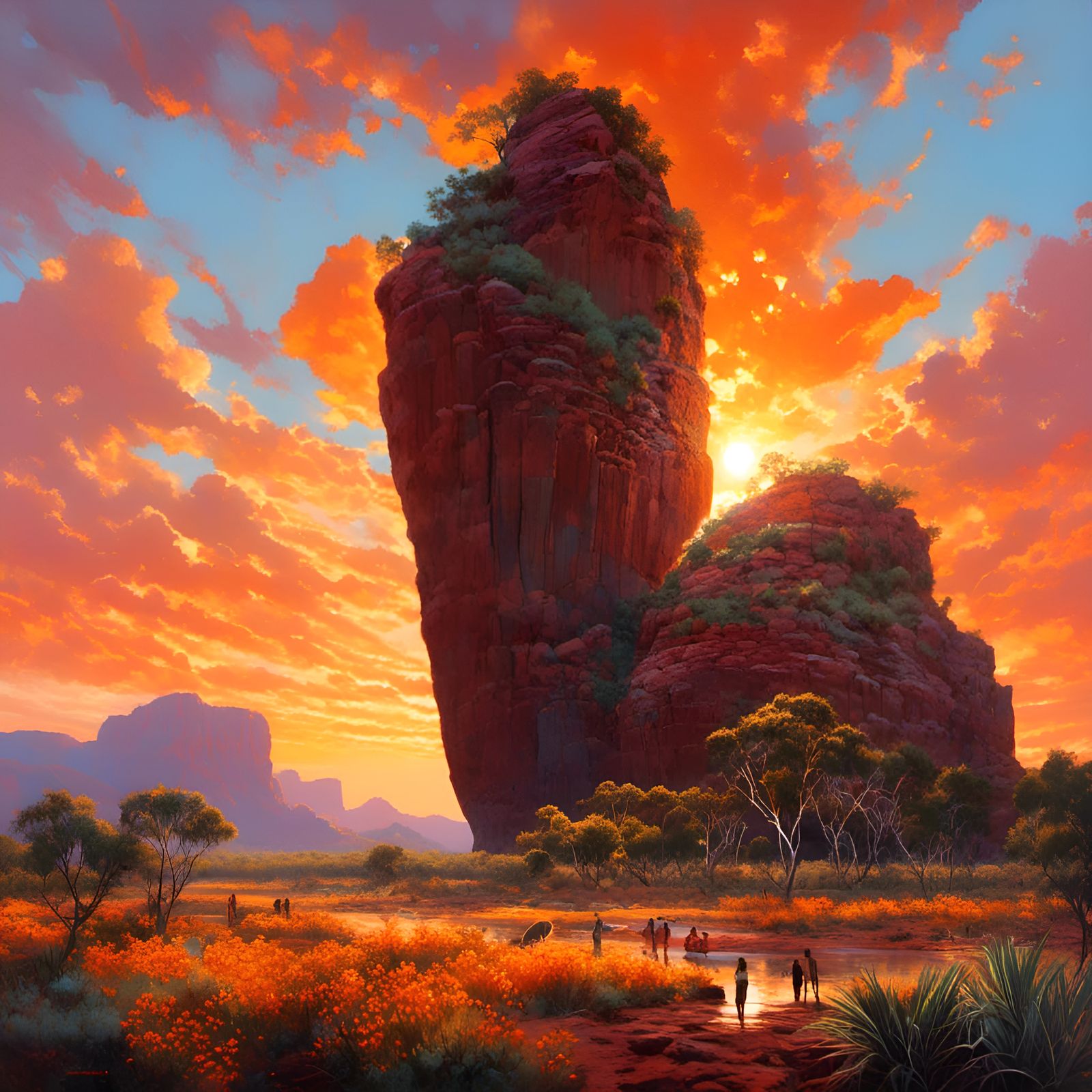 Under the Kununurra Sunset!