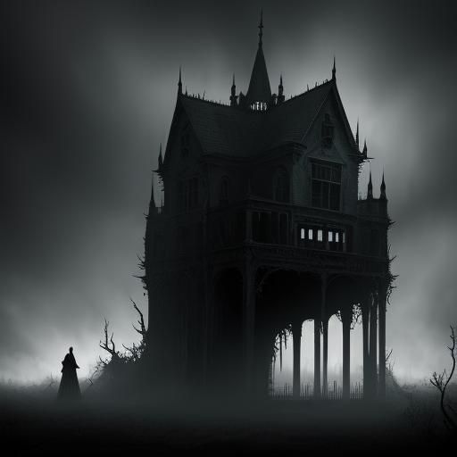 Eldritch Haunted House in Rococo Style