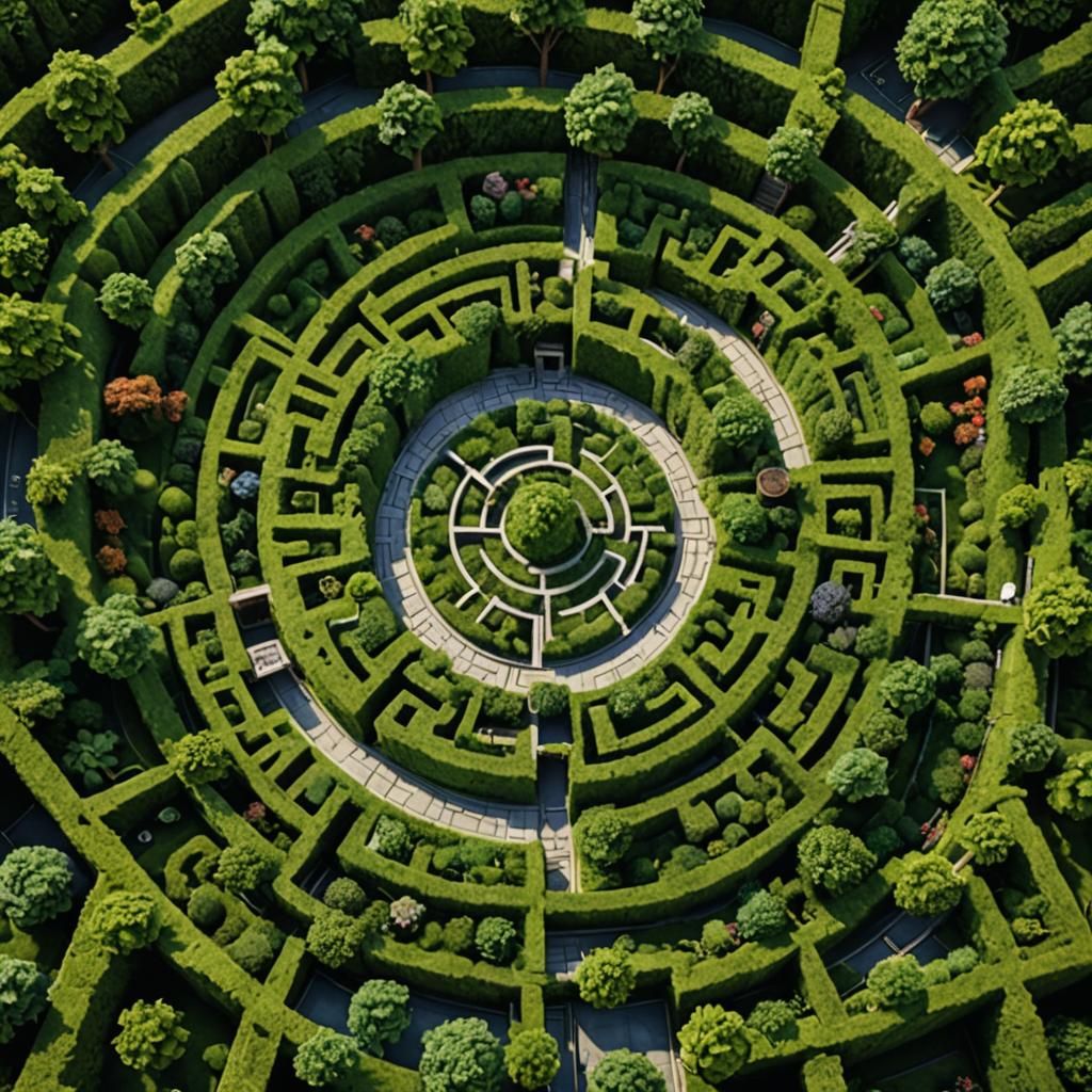 D&D hedge maze