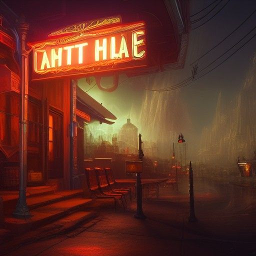 Fantastical Matte Painting in Deep Color