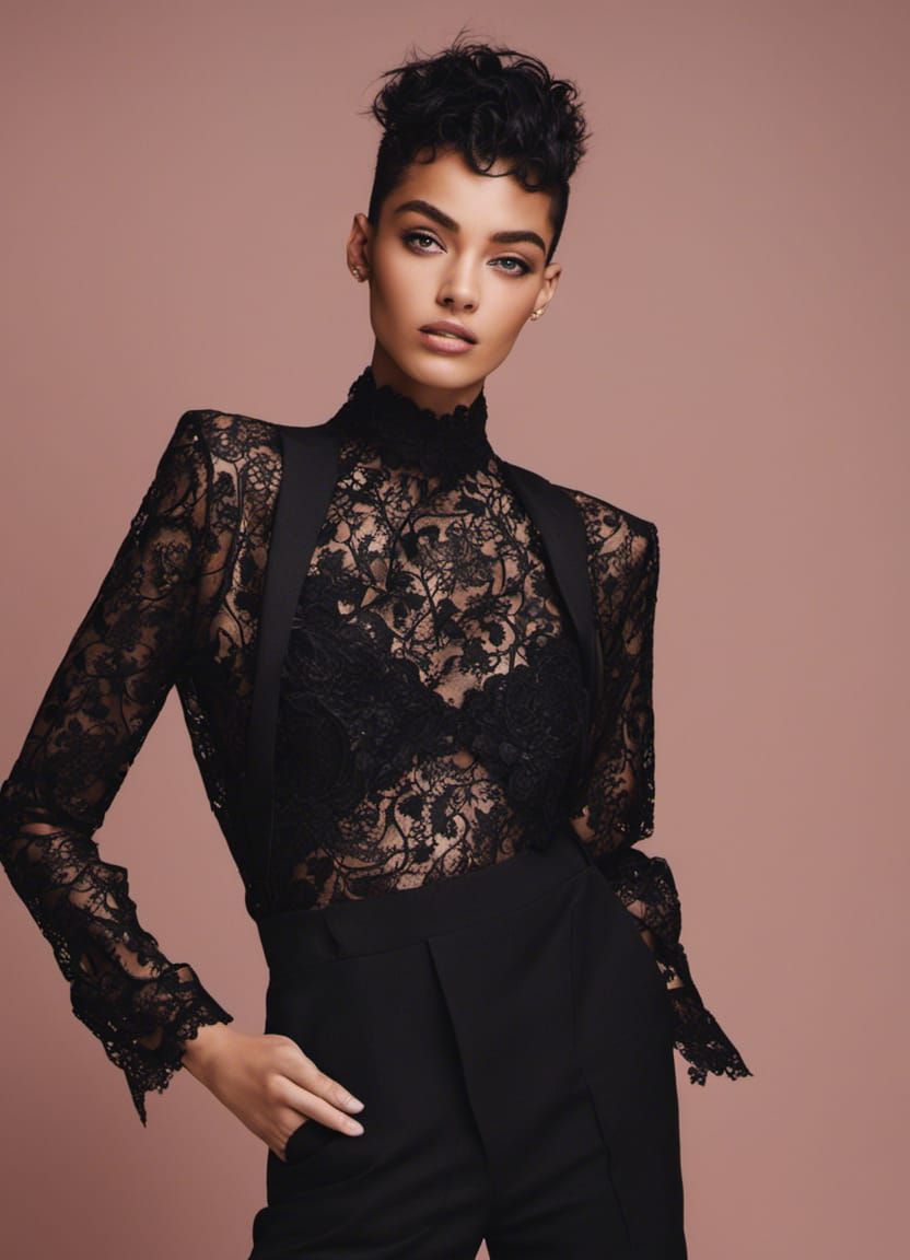 Lacy Business - Fashion Photoshoot Pictorial