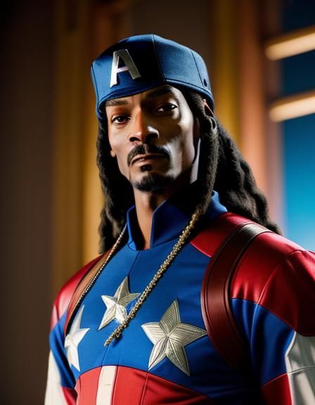 Snoop Dogg as Captain America
