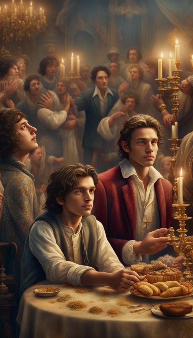 Extravagant Inheritance: A Cinematic Era Scene