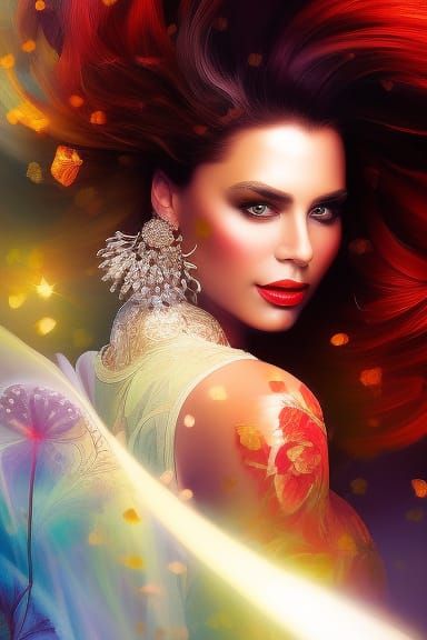 Aries: Wicked Queen in Anime Style